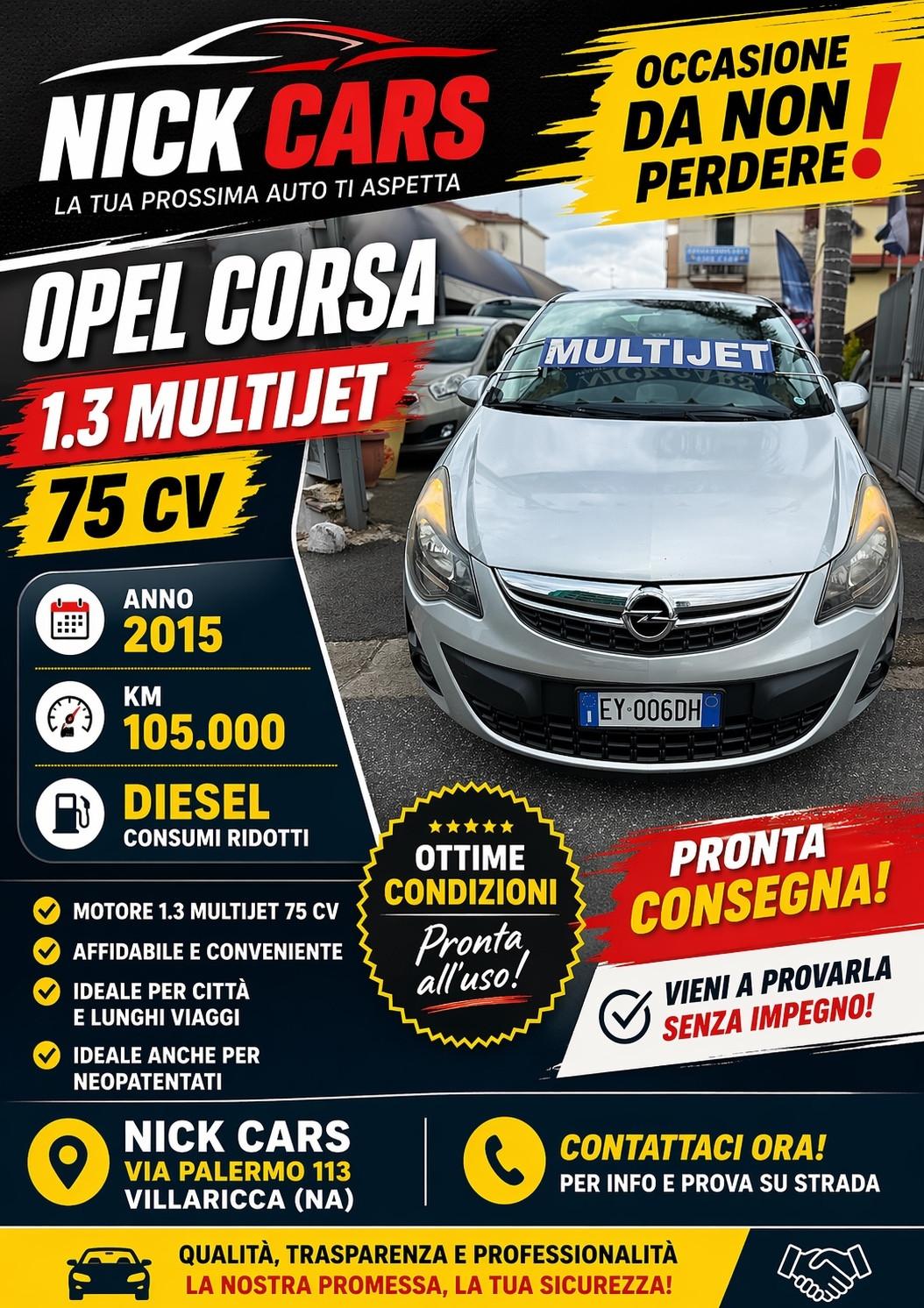 Opel Corsa 1.3 CDTI 75CV F.AP. 5 porte Sport