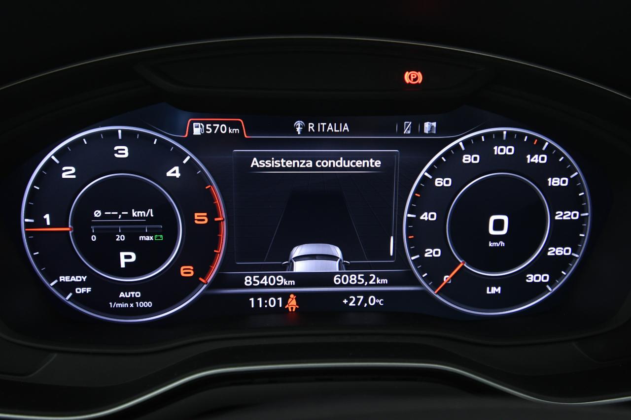 AUDI A4 Avant 40 2.0 tdi Sport quattro 190cv S-LINE+FULL LED+C18"