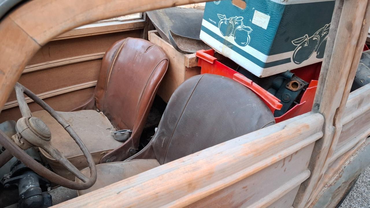 Fiat Topolino Giardinetta Legno 1950