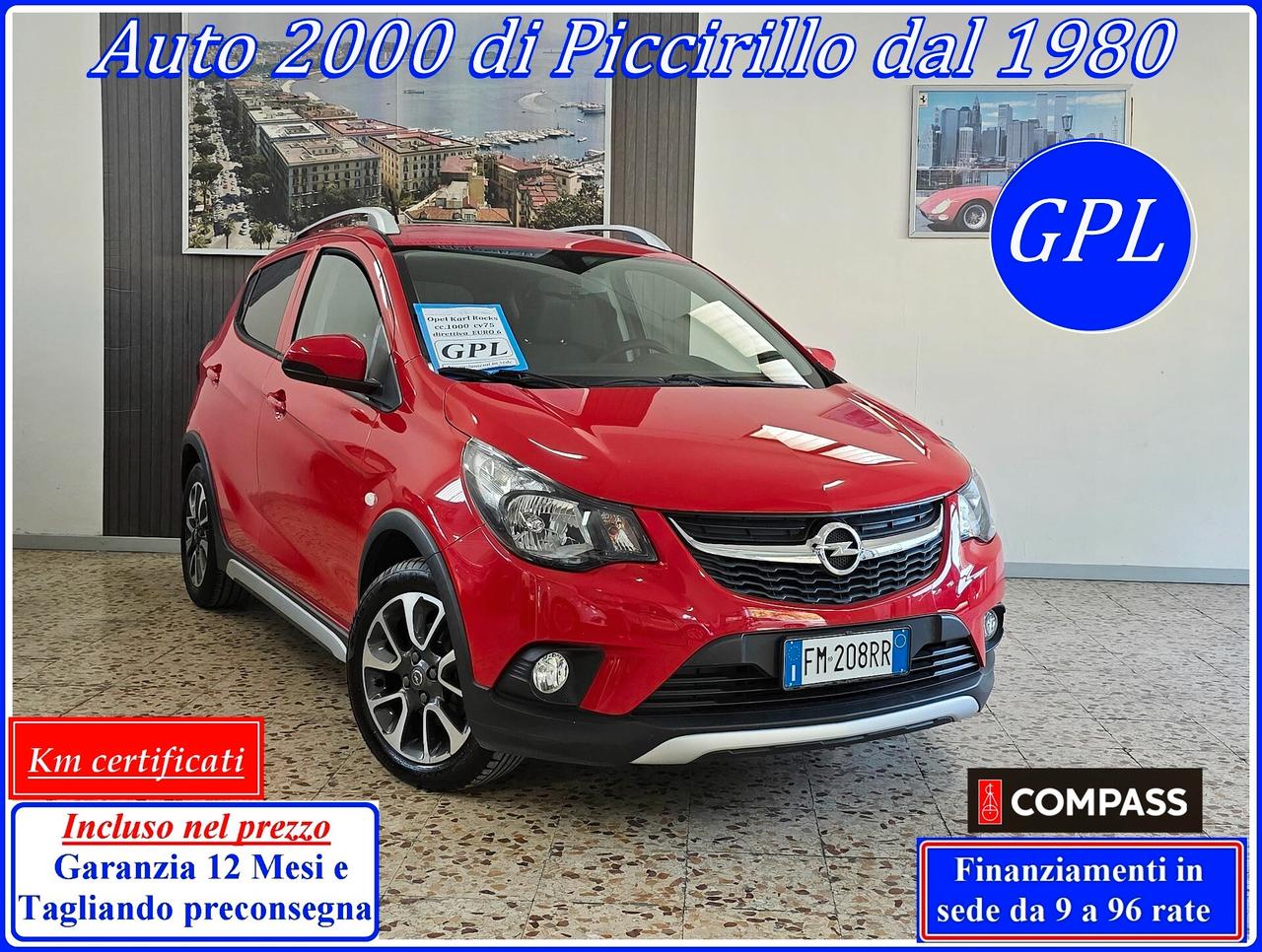 Opel Karl Rocks 1000 GPL Garanzia 12 mesi