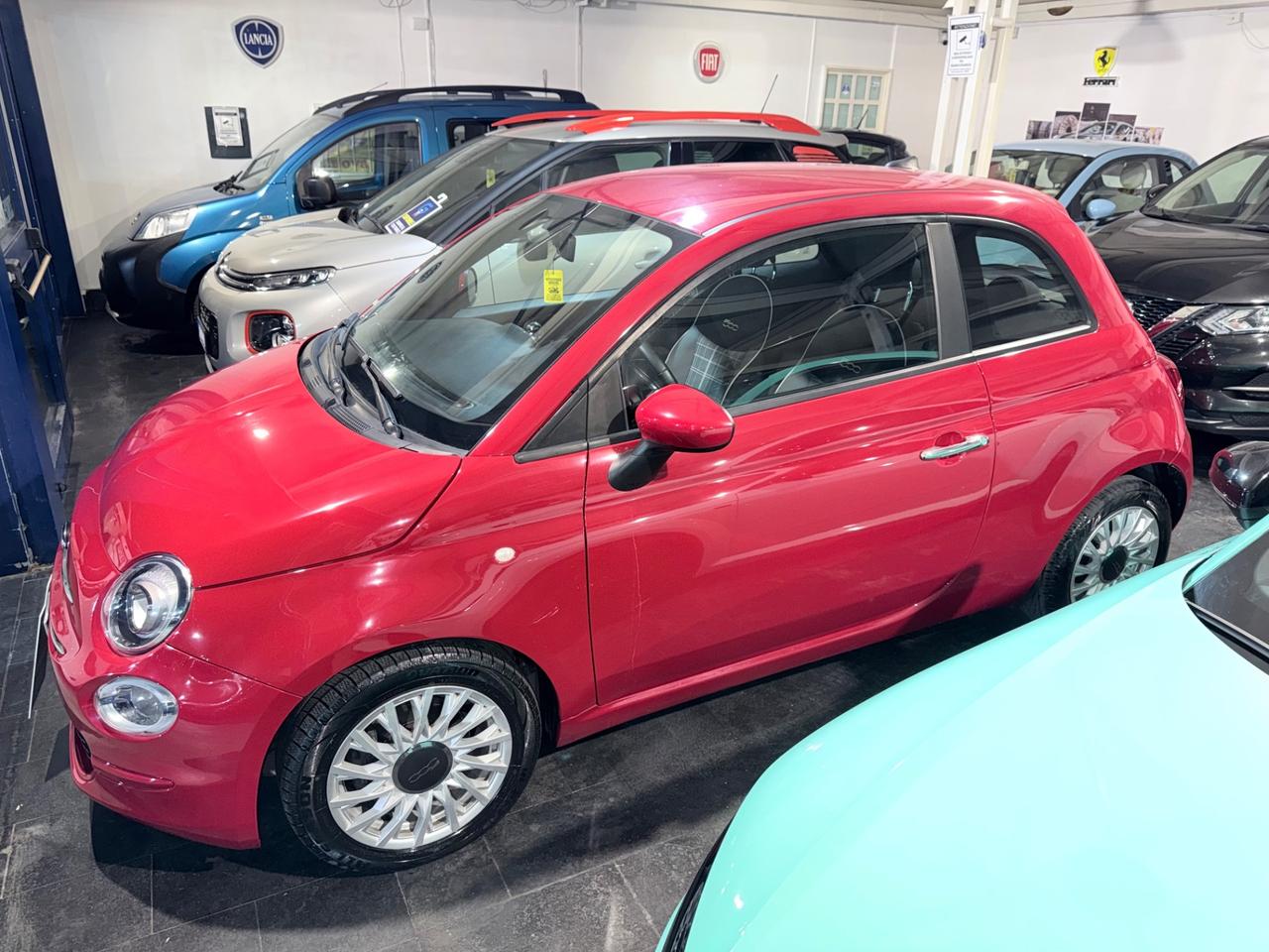 Fiat 500 1.0 Hybrid Red