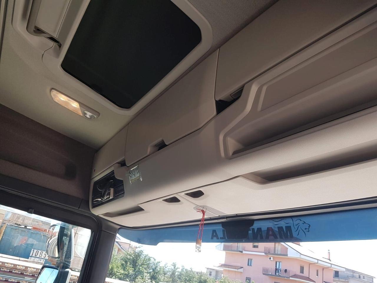 Scania G 500 tre assi cassone fisso