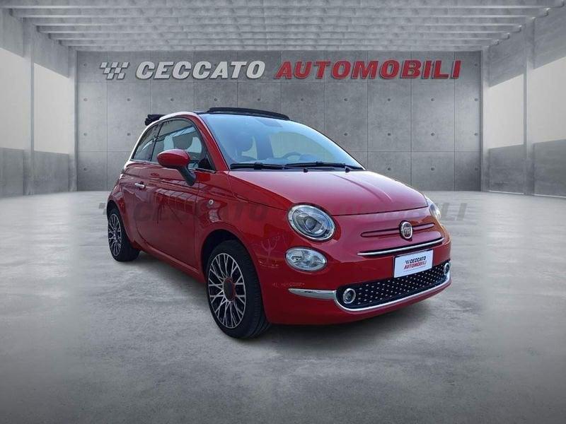 FIAT 500C 500C 1.0 hybrid (Red) 70cv
