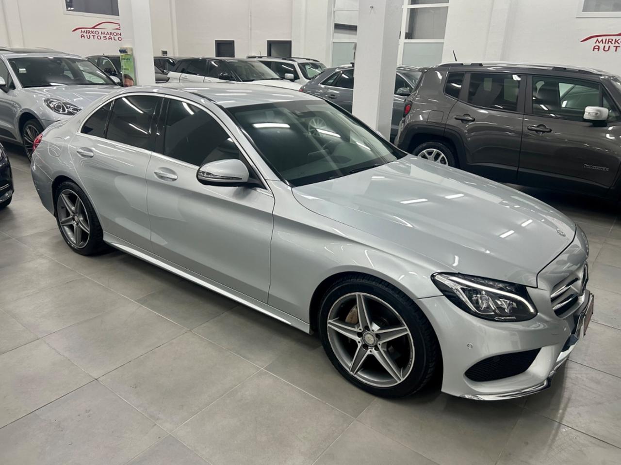 Mercedes classe C 220 Premium AMG finanziabile