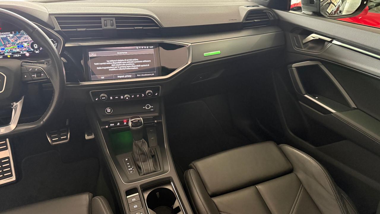 AUDI Q3 SPORTBACK TETTO S LINE S-TRONIC