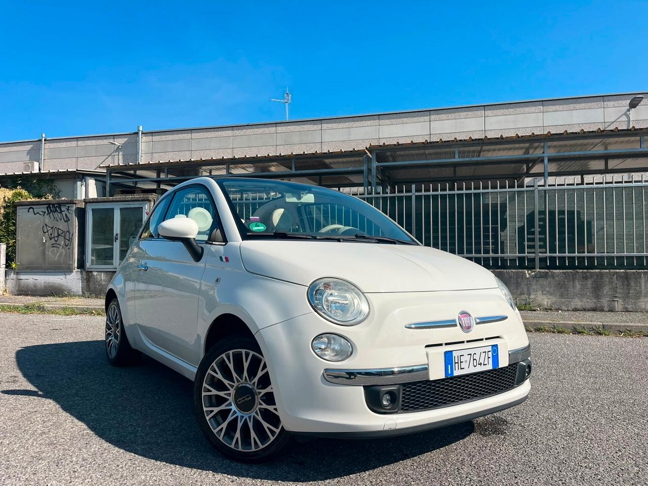 Fiat 500 1.2 benz cabrio solo 59.000 km
