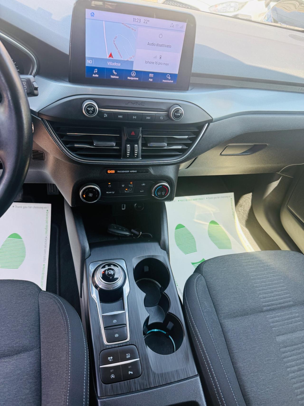 Ford Focus EcoBoost 125 CV automatico Active Co-Pilot MOTORE SOSTITUITO