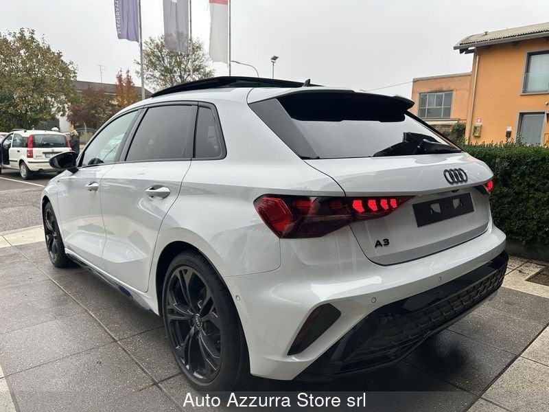 Audi A3 SPB TDI 110 kW S tronic S line edition *TETTO, VARI COLORI, PROMO AZZURRA*