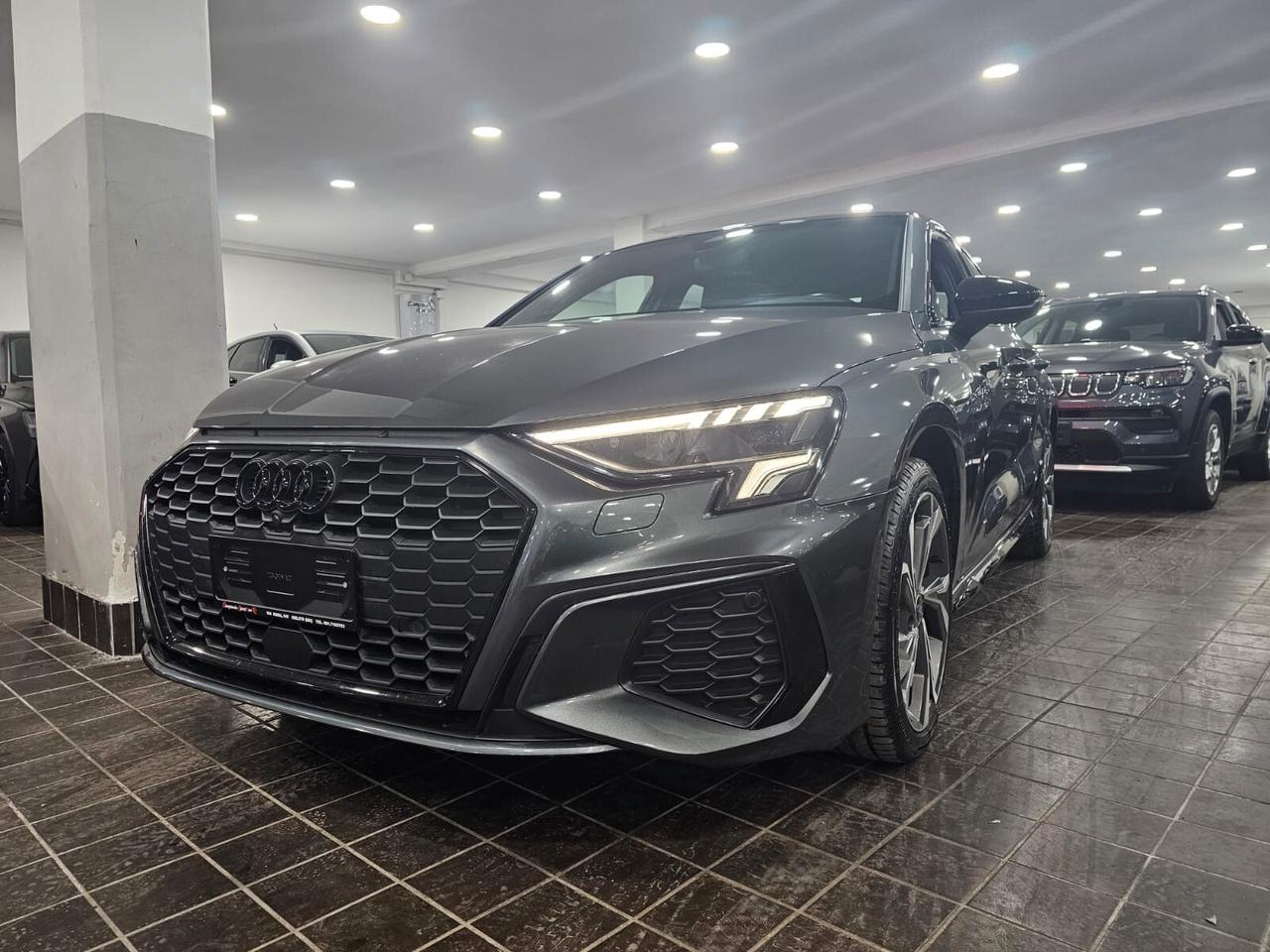 NUOVA AUDI A3 SPORTBACK S-LINE 35 TDI 150CV S-TRONIC IDENTITY BLACK