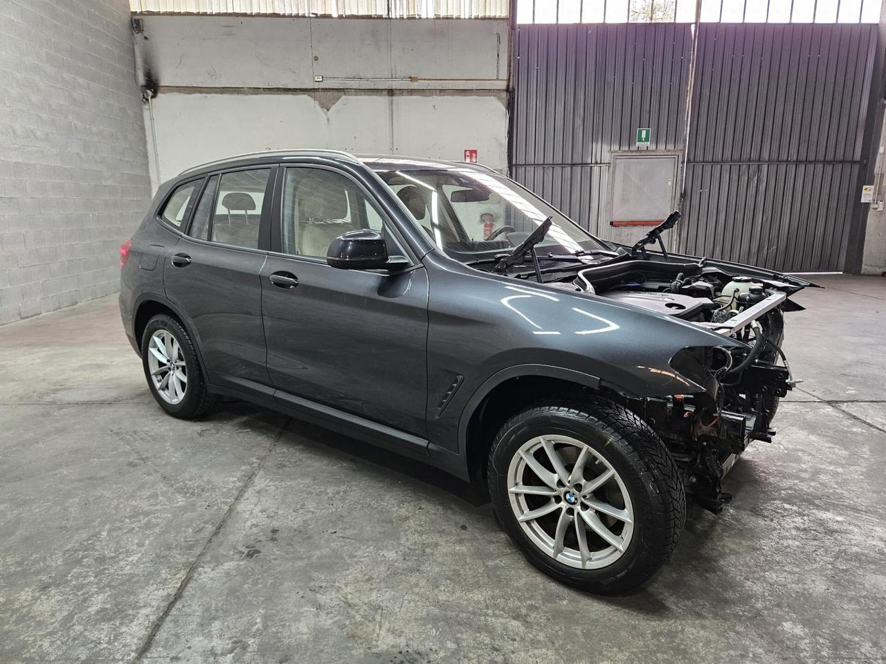 BMW X3 xdrive20d mhev 48V auto START FURTO PARZIALE