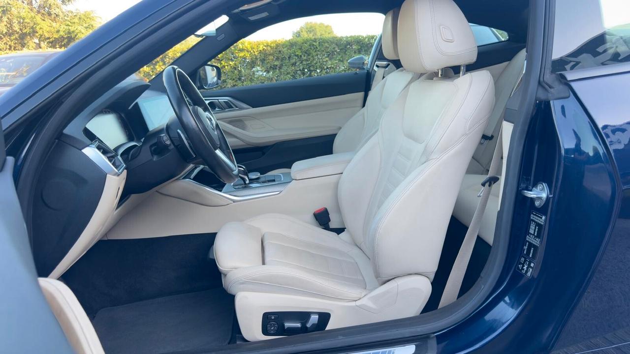 Bmw 440 M440d 48V COUPE' XDRIVE/NAVI/PELLE/RETRO-CAMERA/PRONTA CONSEGNA/PROMO