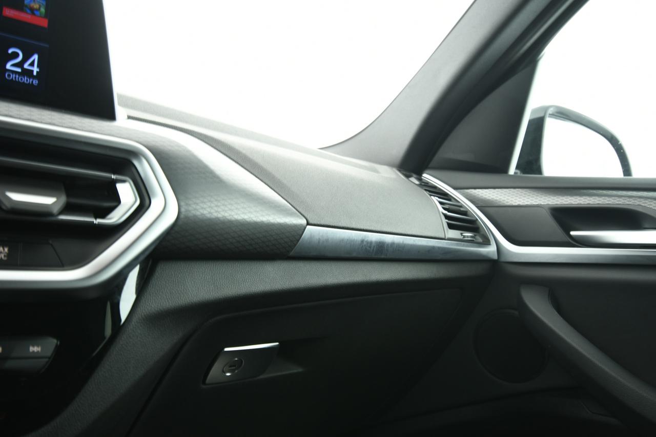 BMW X3 xdrive30e Msport auto CAMERA 360+PELLE+APP CONNECT