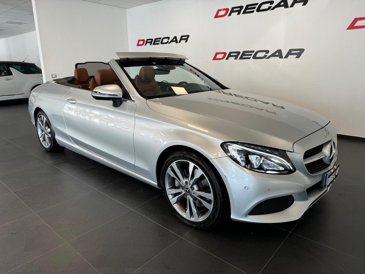 Mercedes-benz C 250 Automatic Cabrio Sport TAGLIANDI MERCEDES UNIPROP.
