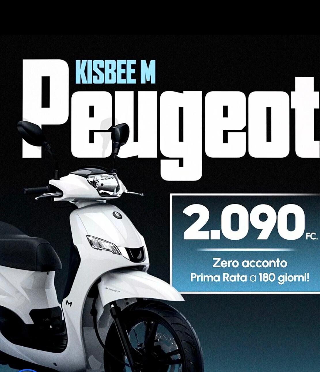 Peugeot Kysbee M 125 Euro 5+ con Bauletto