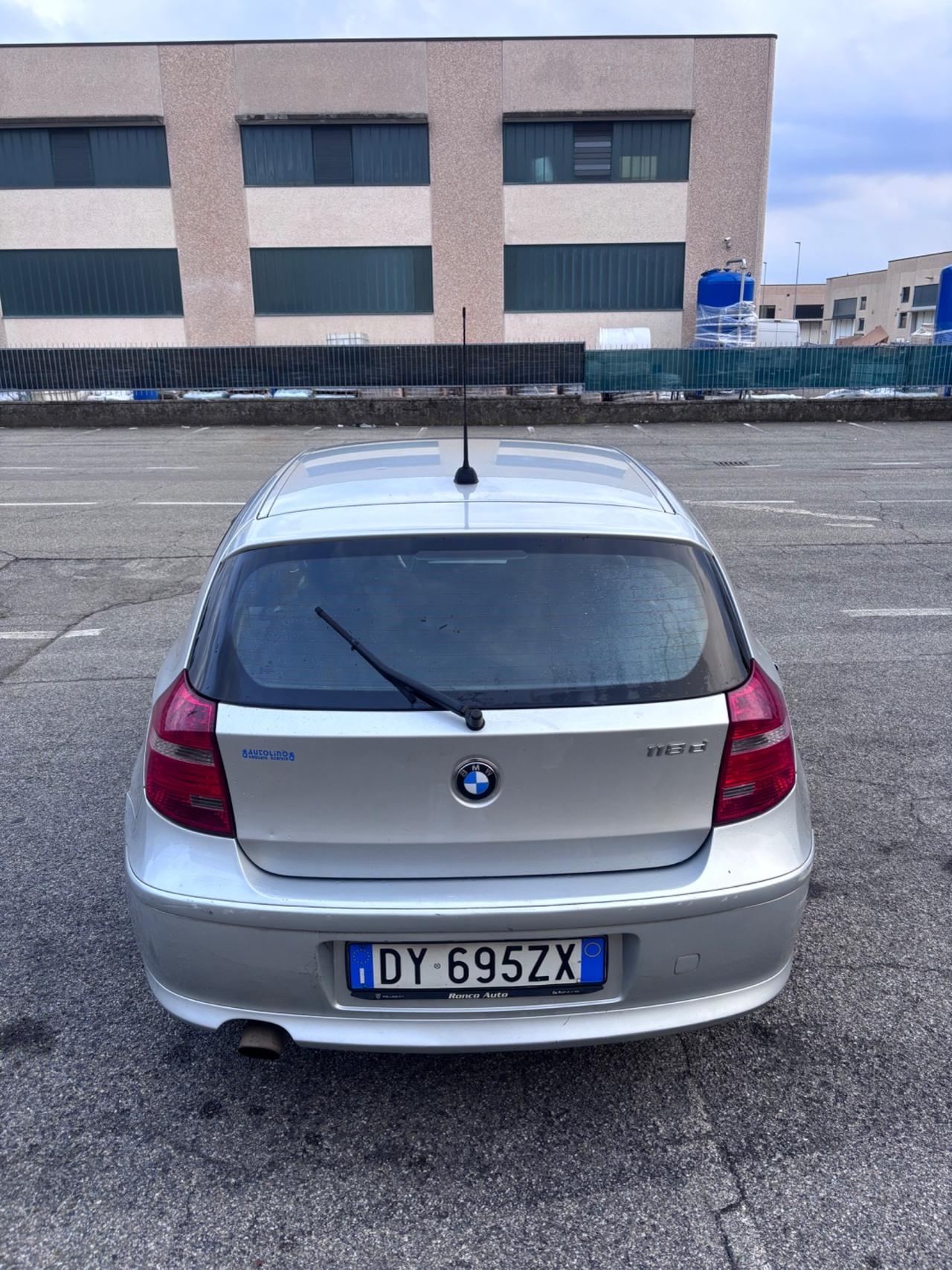 Bmw 118 118d cat 3 porte Attiva DPF