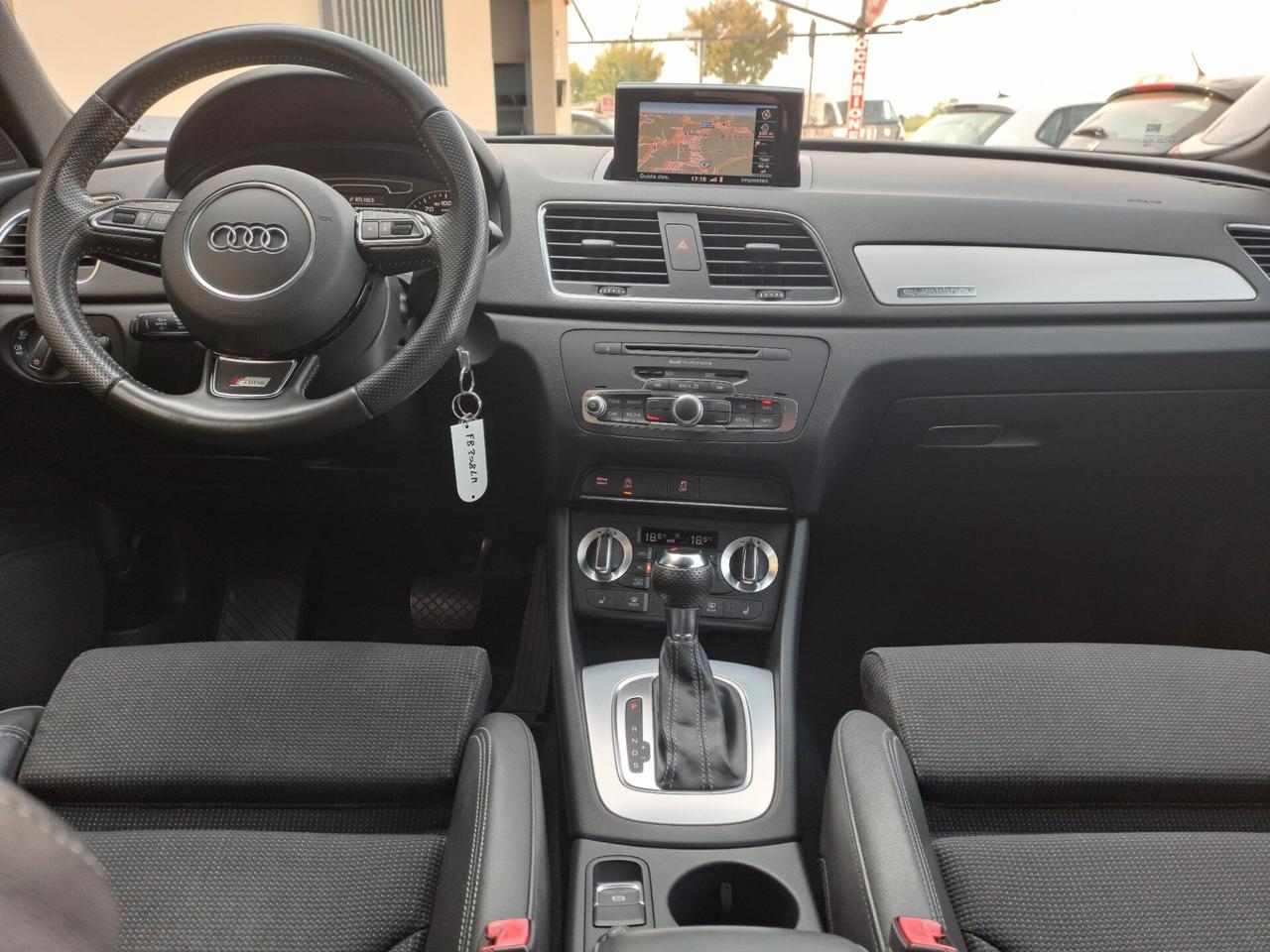 AUDI Q3 2.0 TDI 177CV QUATTRO S-TRONIC S-LINE - GANCIO TRAINO