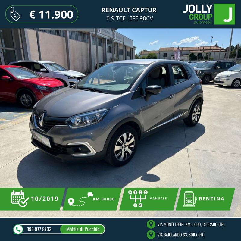 Renault Captur 0.9 tce Life 90cv