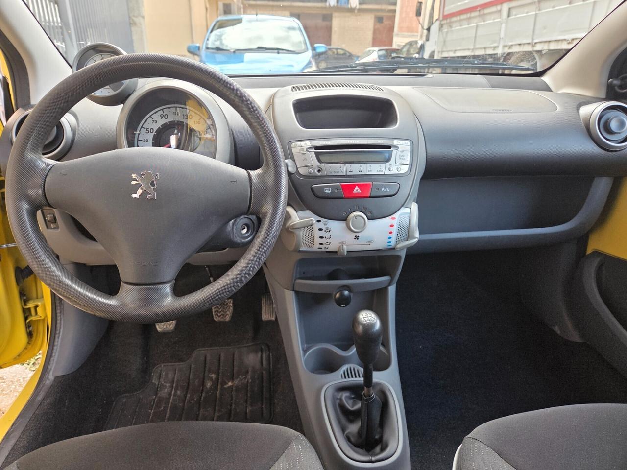 PEUGEOT 107 ANNO 2009 5PORTE SOLI KM 78000 CERTIF