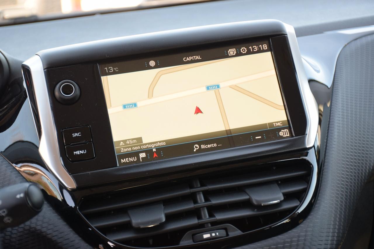 Peugeot 208 1.6HDi 75CV 5porte Allure NAV ANDROID CARPLAY CAM SENSORI CRUISE OK NEOPATENTATI