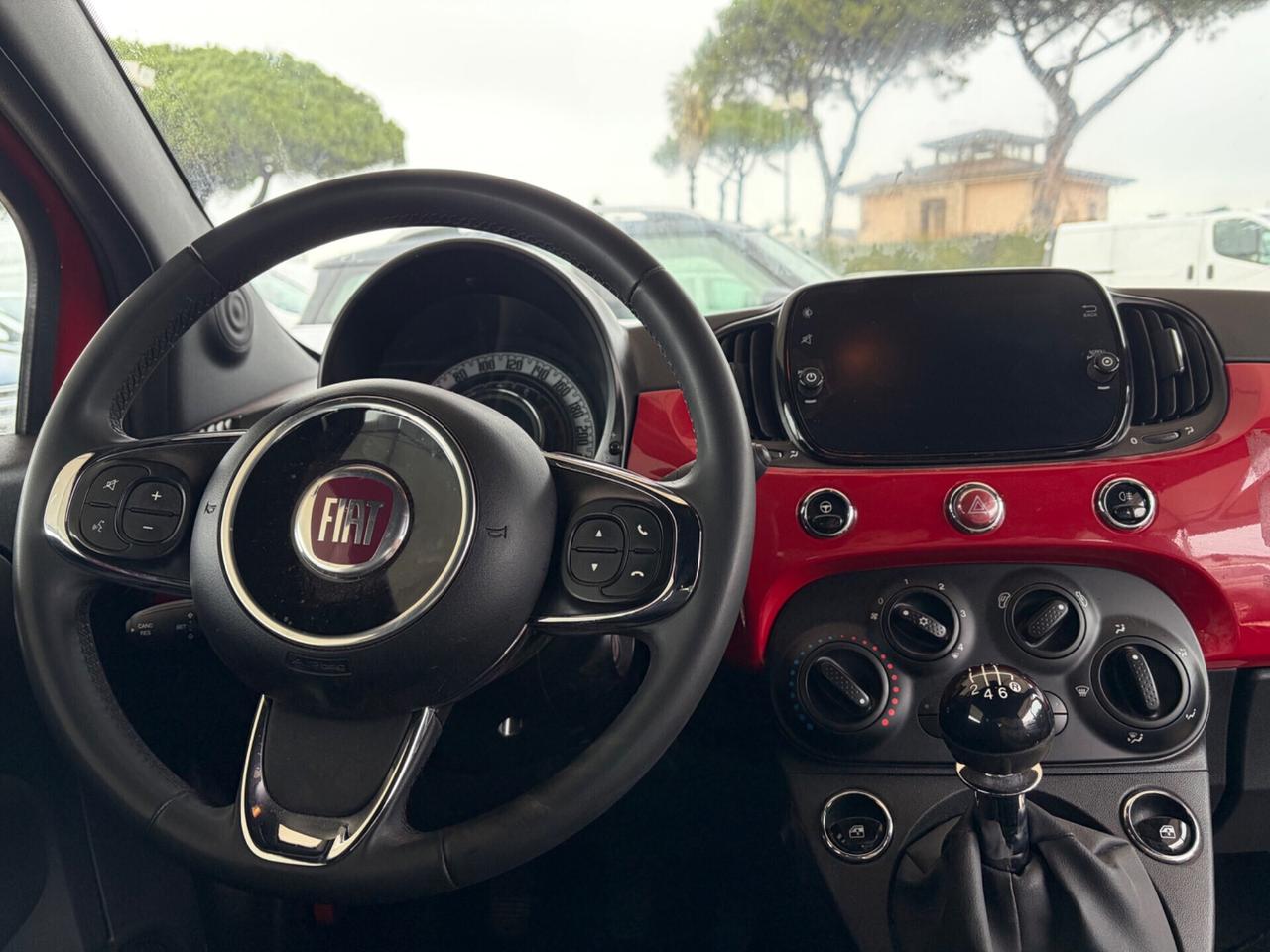 Fiat 500 1.0 Hybrid Red
