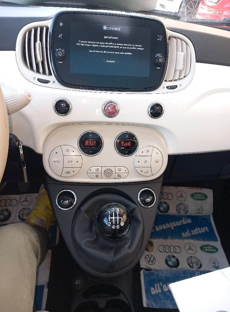 Fiat 500 1.0 Hybrid Dolcevita km 34900 garanzia totale