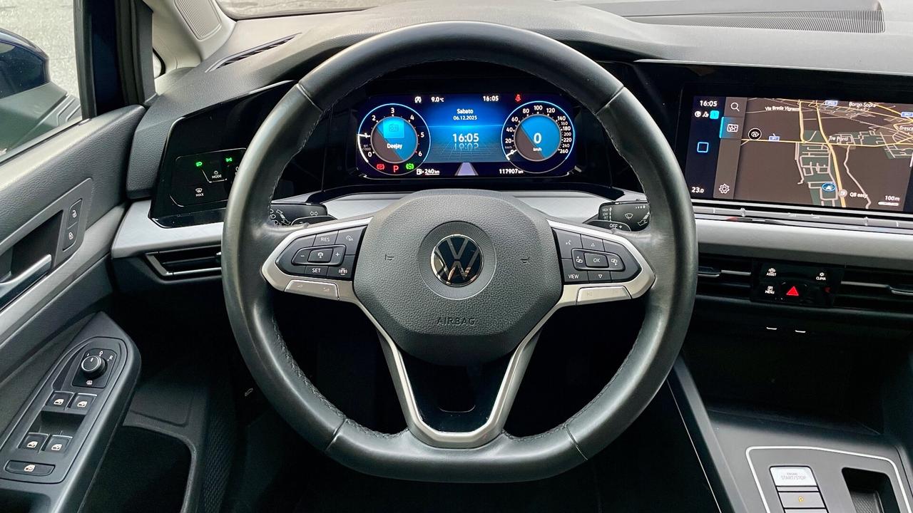 VOLSKWAGEN GOLF VARIANT 2.0 TDI SCR STYLE 150CV - FULL LED, PACCHETTO LUCI, VIRTUAL COCKPIT