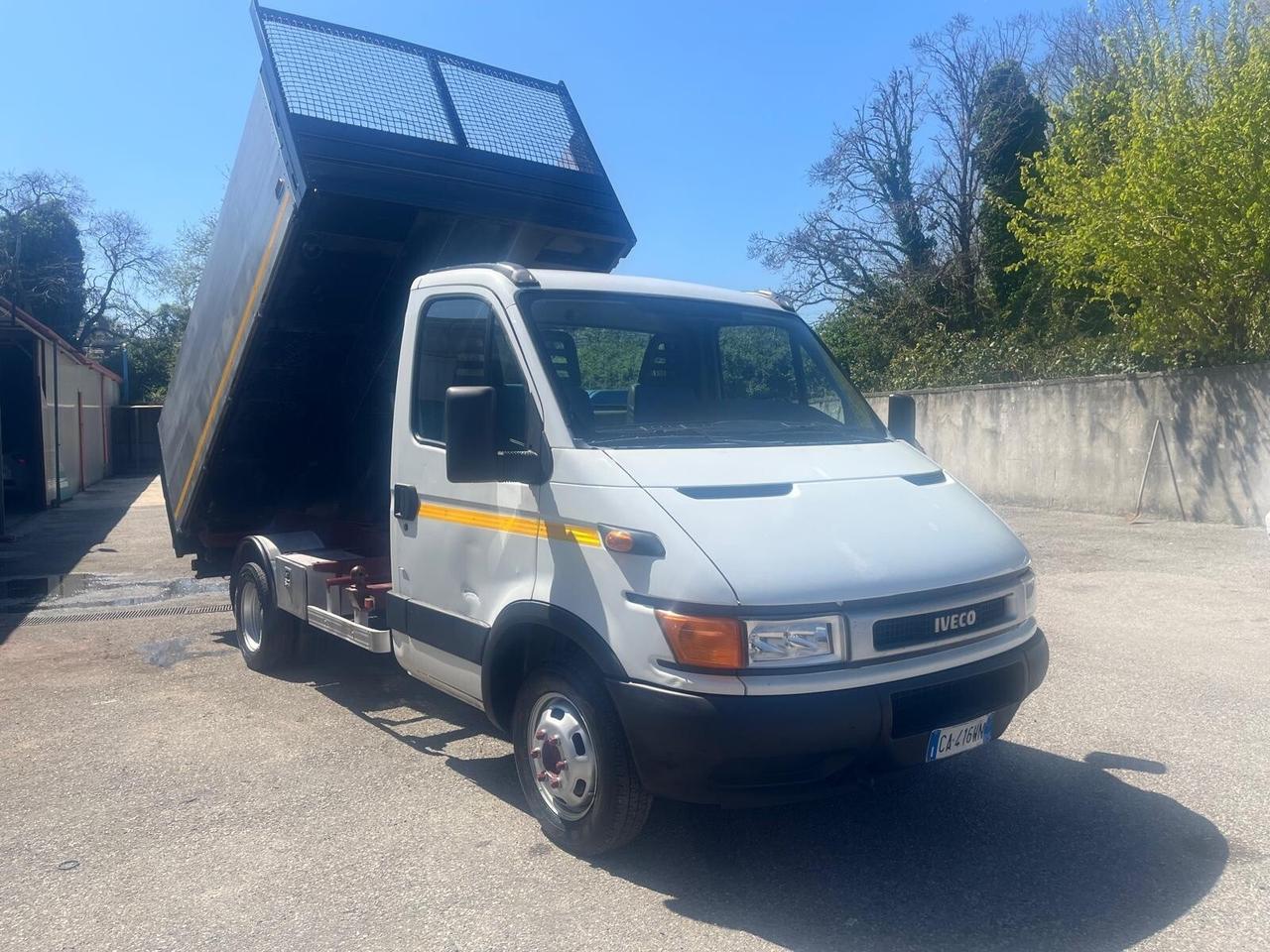 Iveco Daily 50c13 cassone ribalt/tril-2002