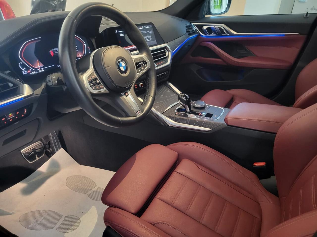 Bmw 4 Gran Coupe 420d 48V Msport+Fari Laser+Cerchi 20+Pelle Bordo' Cartier...