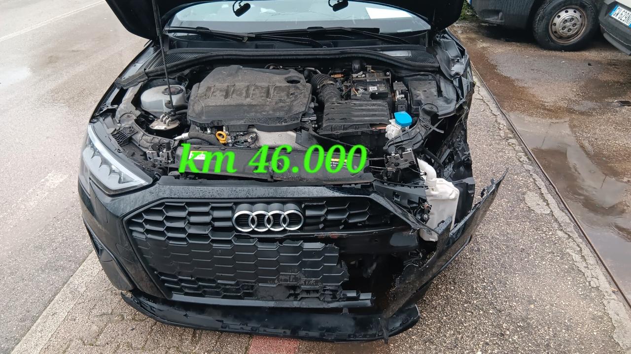 Audi A3 SPORTBACK incidentata sinistrata mondialcars 023
