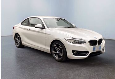 BMW SERIE 2 218D COUPE SPORT 150CV -Finanziabile