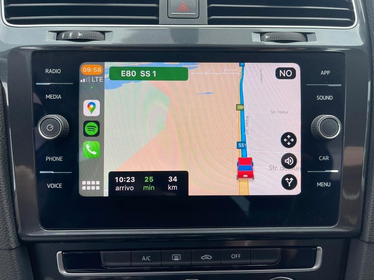 Volkswagen Golf 1.6 TDI 115cv Highline BlueMotion Technology APPLE CAR PLAY, FULL LED, NAVI CERCHI TEMPOMAT GARANTI