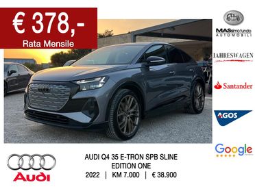 AUDI Q4 Sportback E-Tron - S-Line ''Edition One''