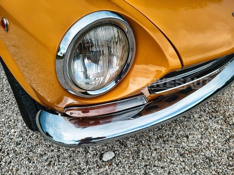 Fiat 124 Spider 1400 1968 CRS ASI – GIALLO POSITANO TARGHE NERE