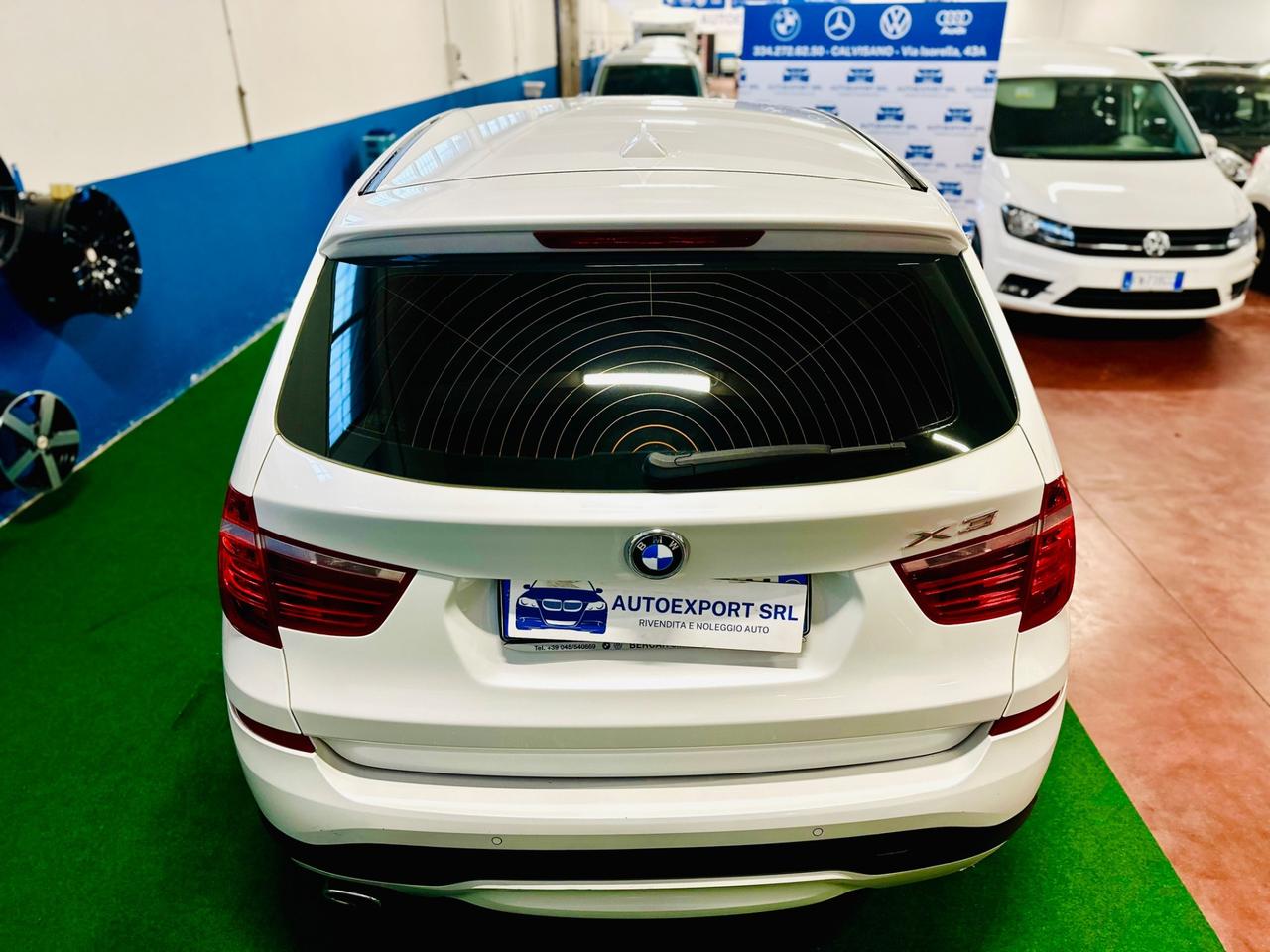 Splendida Bmw X3/2015/euro6/kmcertificati.