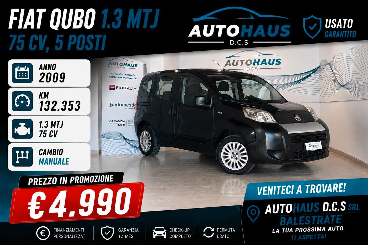 Fiat Qubo 1.3 MTJ 75 CV 5 POSTI