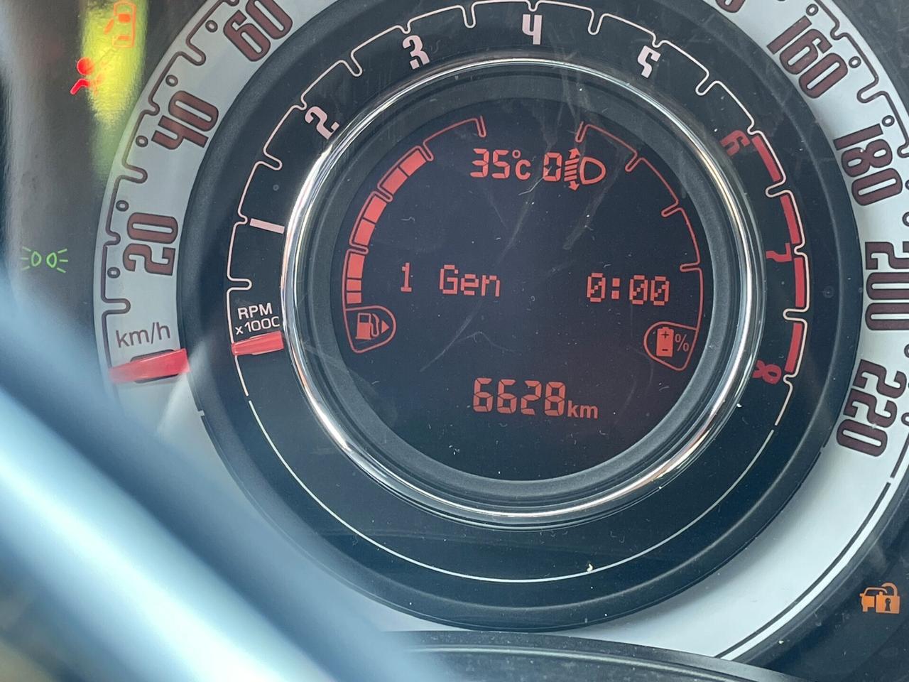 Fiat 500 1.0 Hybrid 2024 6628km sinistrata