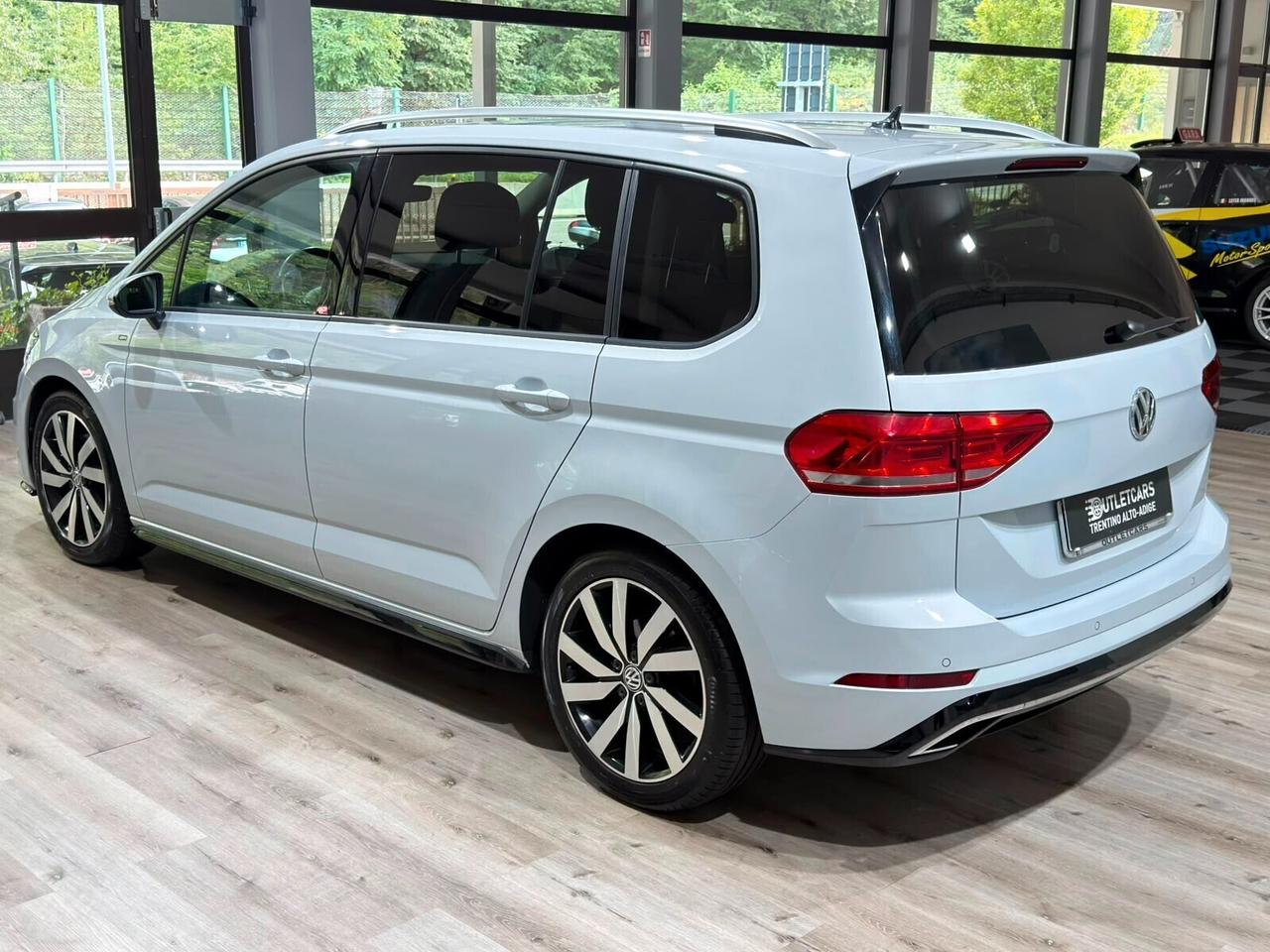 VW TOURAN R-LINE 1.6TDI 115CV 7POSTI 90.000km
