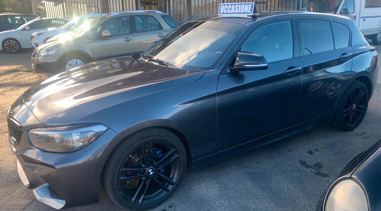 Bmw 114 Tdi 1500 cc neo patentati trazione anteriore-pack M-anno 2019-120.000 km - sempre tagliandata