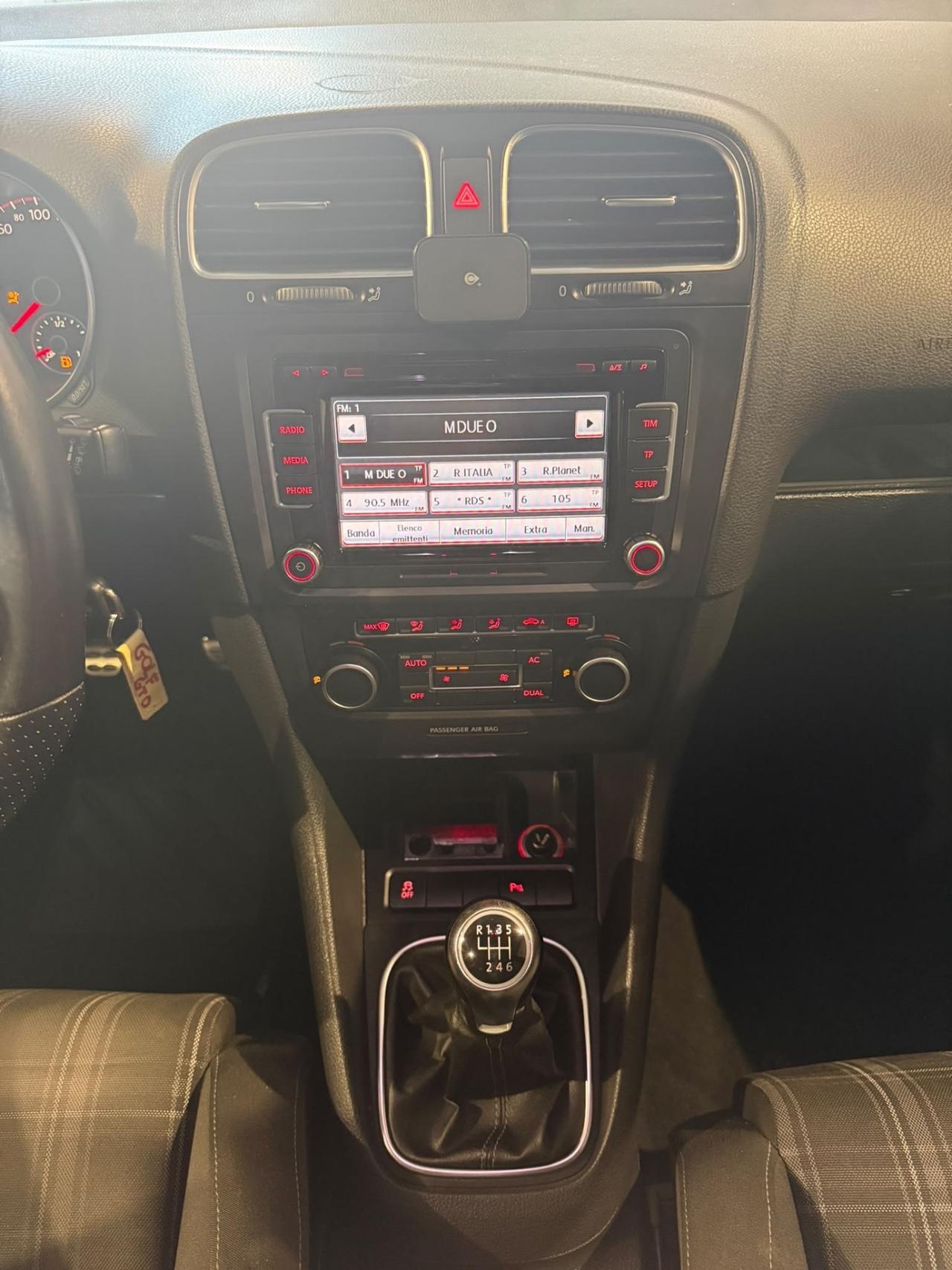 VOLKSWAGEN GOLF 6 GTD -UNICO PROPRIETARIO
