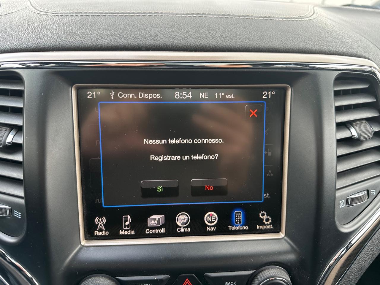 Jeep Grand Cherokee 3.0 V6 CRD 250 CV Multijet II Overland