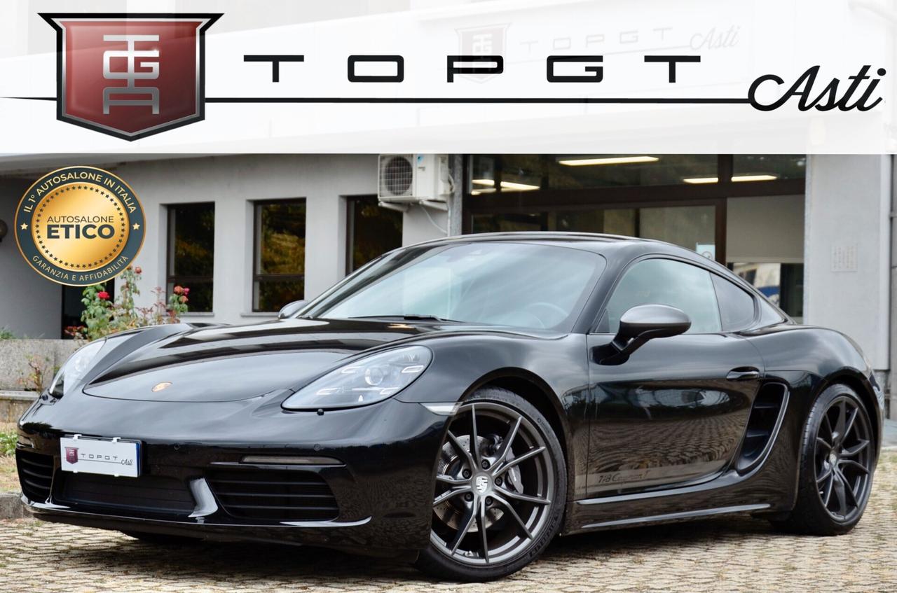 PORSCHE 718 CAYMAN T 299cv PDK, ECCELLENTI CONDIZIONI, HI-FI BOSE, FARI PDLS, SCARICO, SPORT CHRONO, PERMUTE