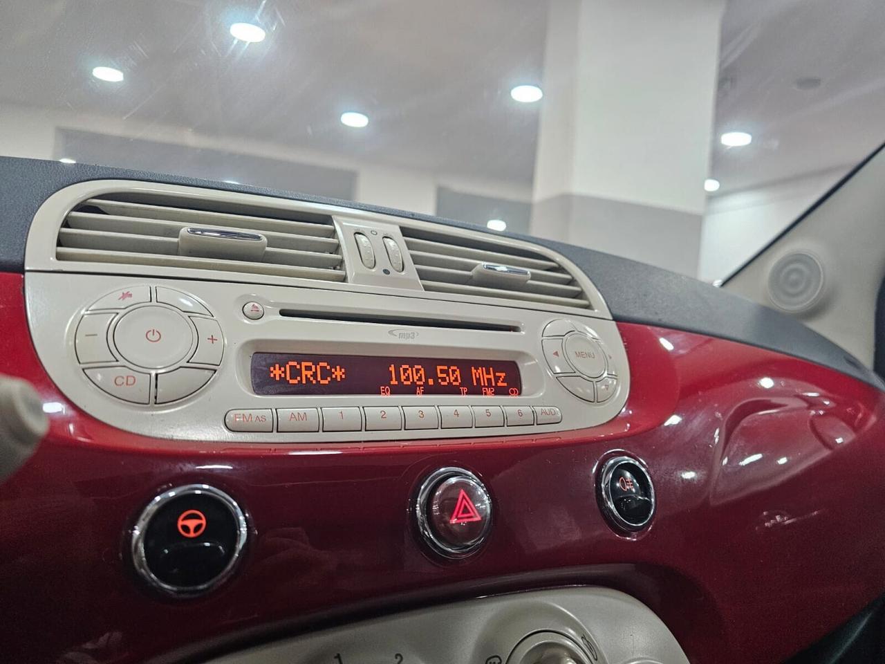 NUOVA FIAT 500 LOUNGE 1.2 BENZ 69CV TETTO PANORAMICO APRIBILE