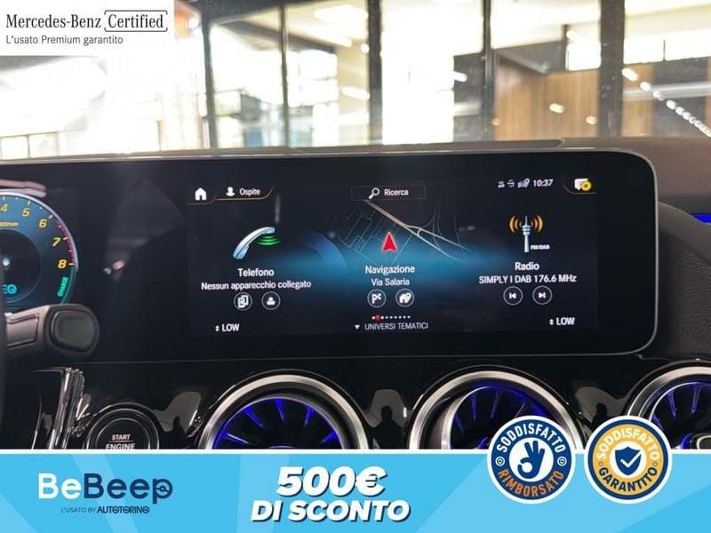 Mercedes-Benz GLA 250 E PHEV (EQ-POWER) SPORT PLUS AUTO