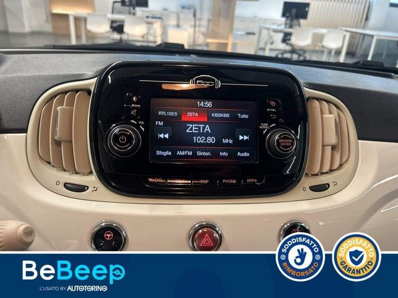 FIAT 500 1.2 LOUNGE 69CV MY18