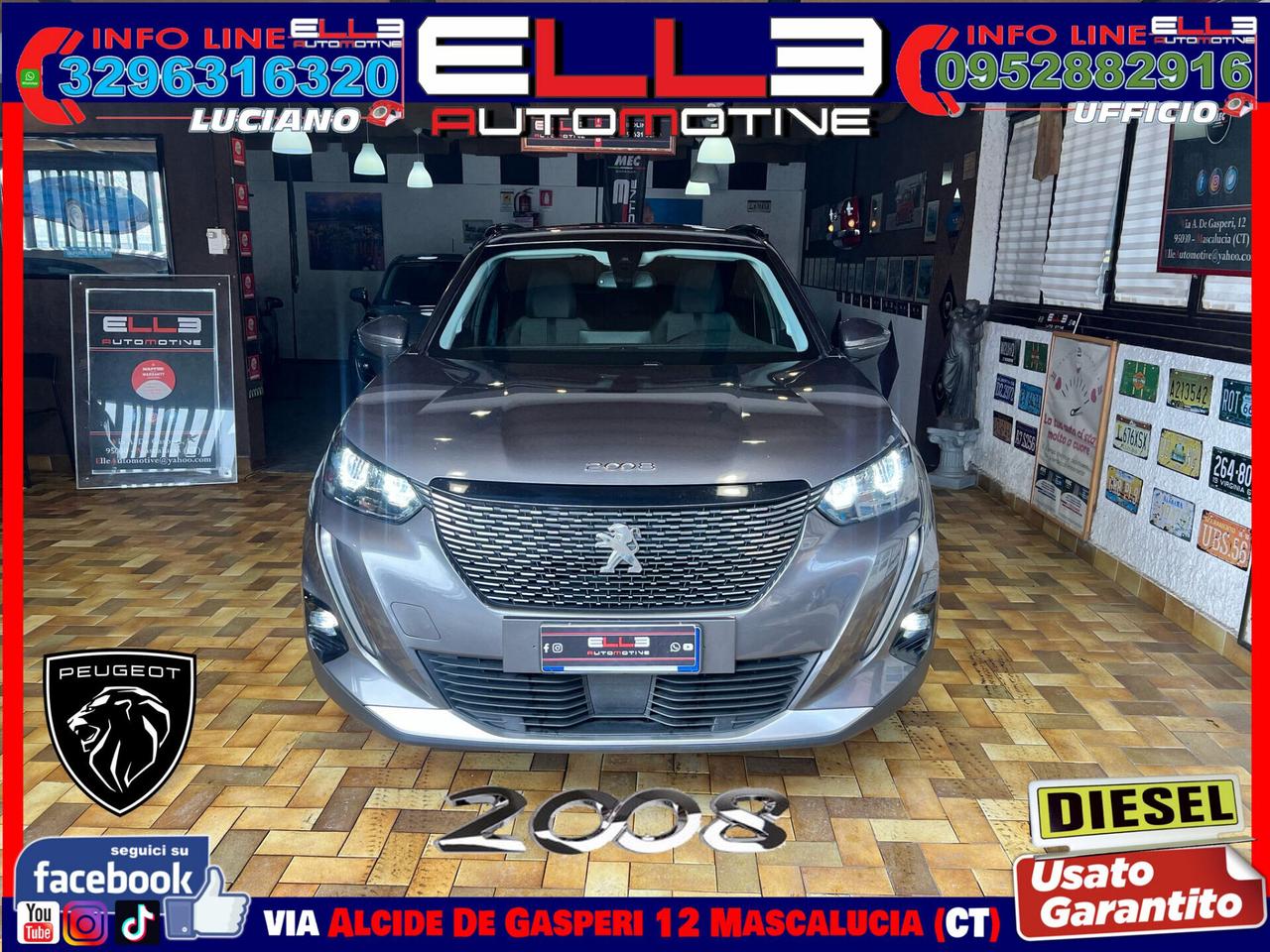 Peugeot 2008 1.5 DCI 130 CV Allure Pack 2021