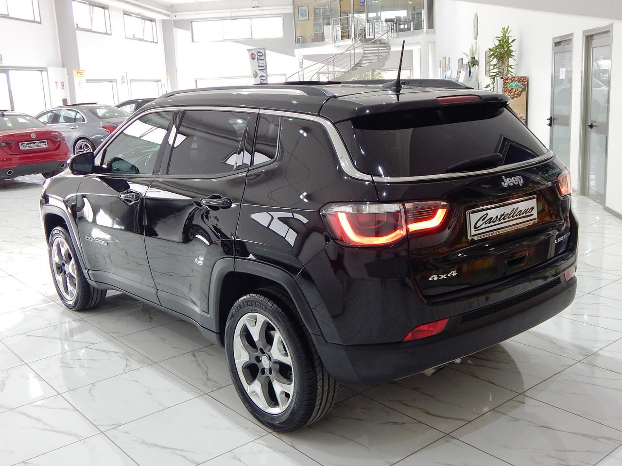 Jeep Compass 2.0 mjt Limited 4wd 140cv Aut TETTO-NAVI-PELLE-LED