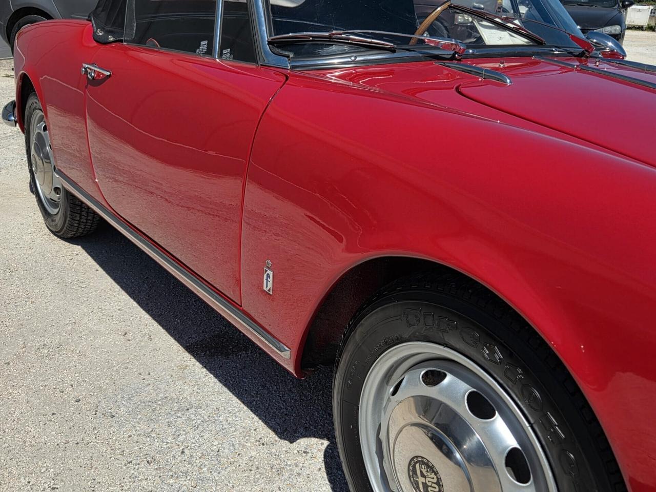 ALFA ROMEO GIULIETTA SPIDER 1.3 2° S. -ASI TARGA ORO -