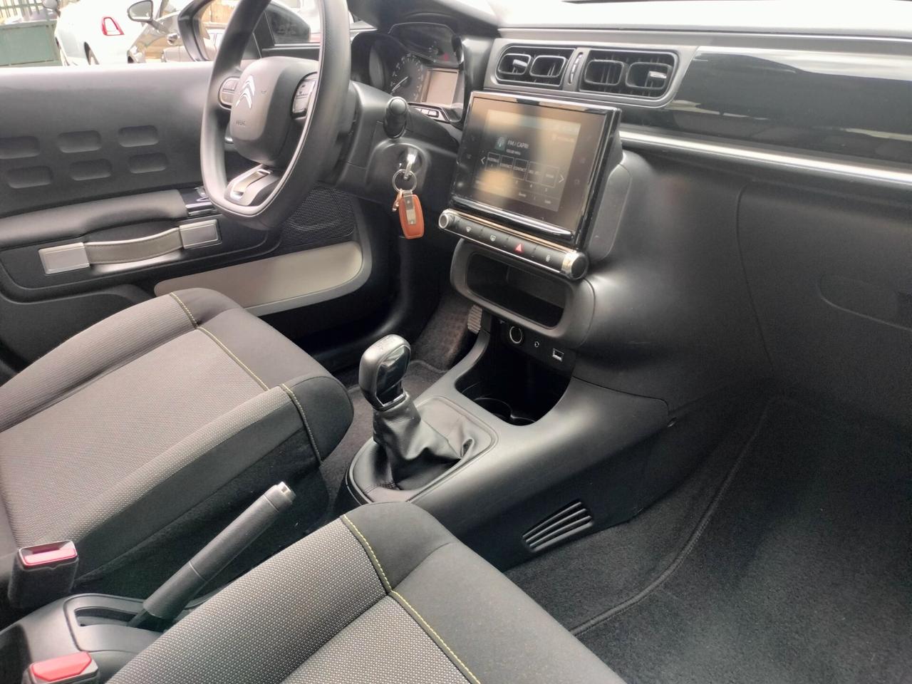 Citroen C3 1.6 HDI 75 C.V. NAVIGATORE ANDROID AUTO GARFANZIA CON RILASCIO CERTIFICATO DI CONFORMITA