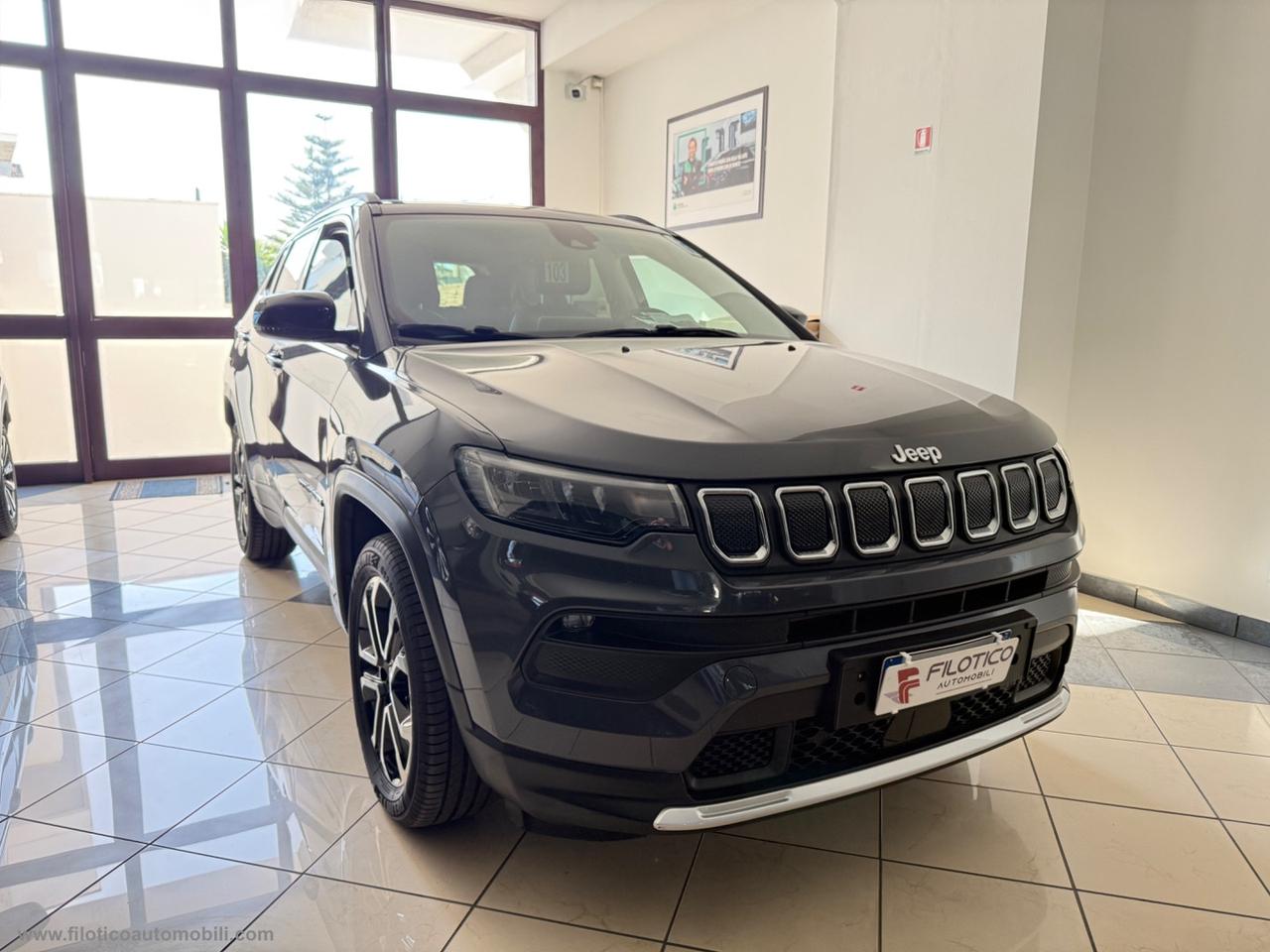 JEEP Compass 1.6 Mjt II 2WD Limited 130CV KM CERTIFICATI |LIMITED|GARANZIA PLUS