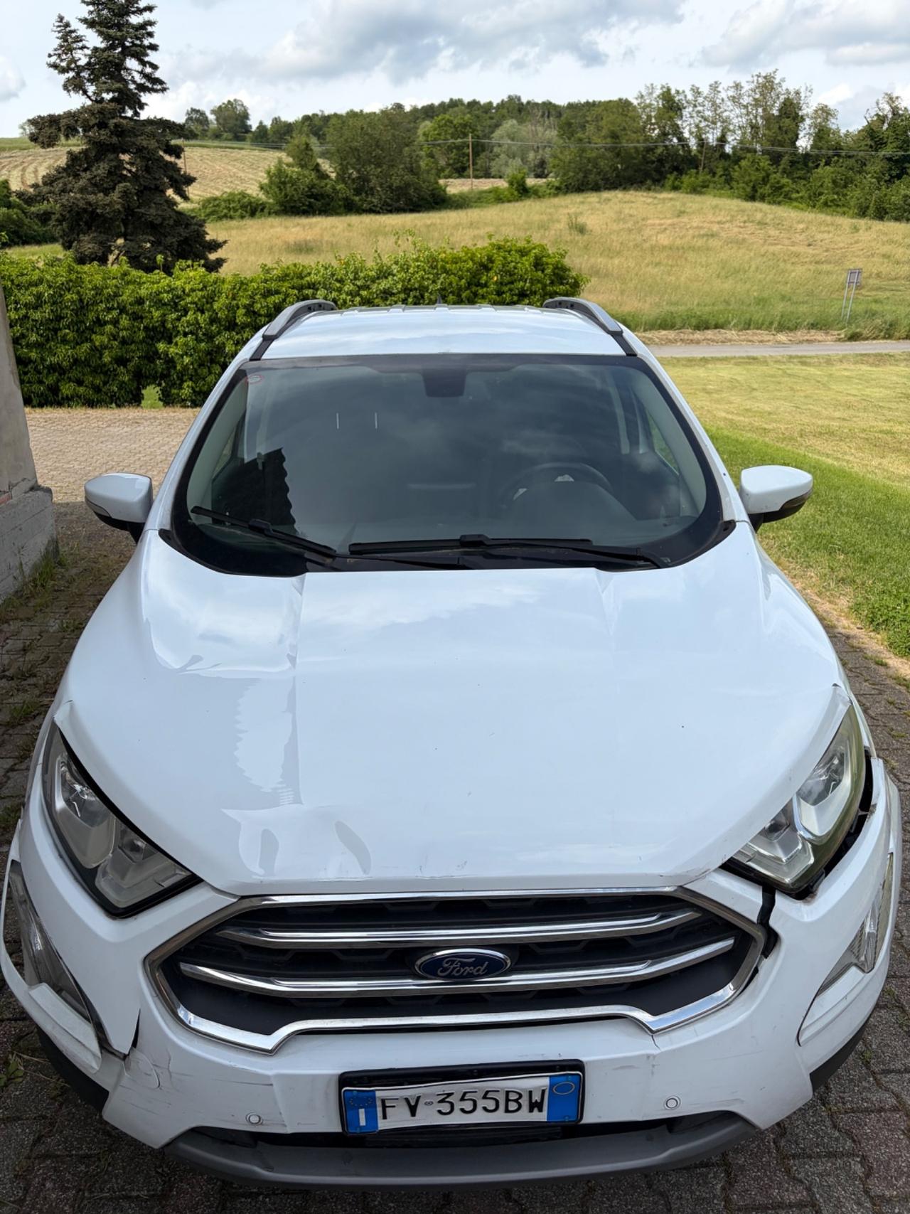 EcoSport 1.0 BENZINA 2019 79MILA KM INCIDENTATO